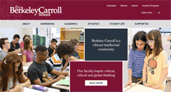 Desktop Screenshot of berkeleycarroll.org
