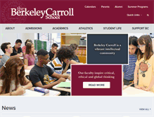 Tablet Screenshot of berkeleycarroll.org